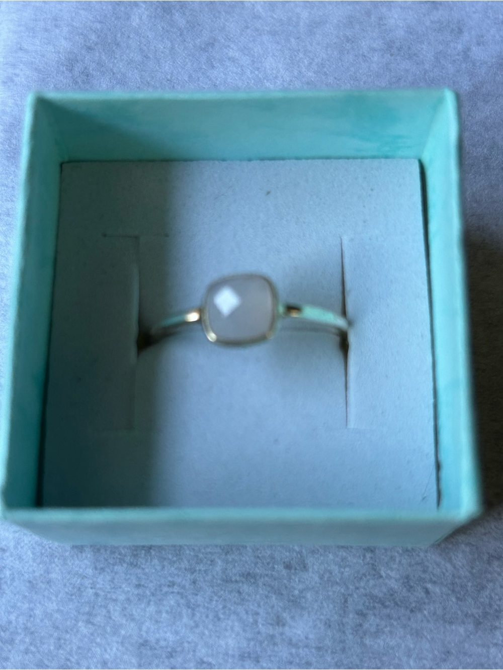 Elegant Silver Ring with Stone